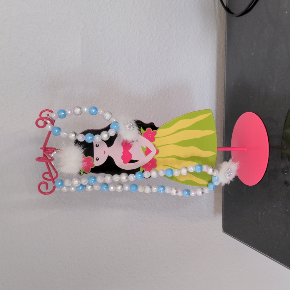 Earring & Necklace Holder with Jewelry